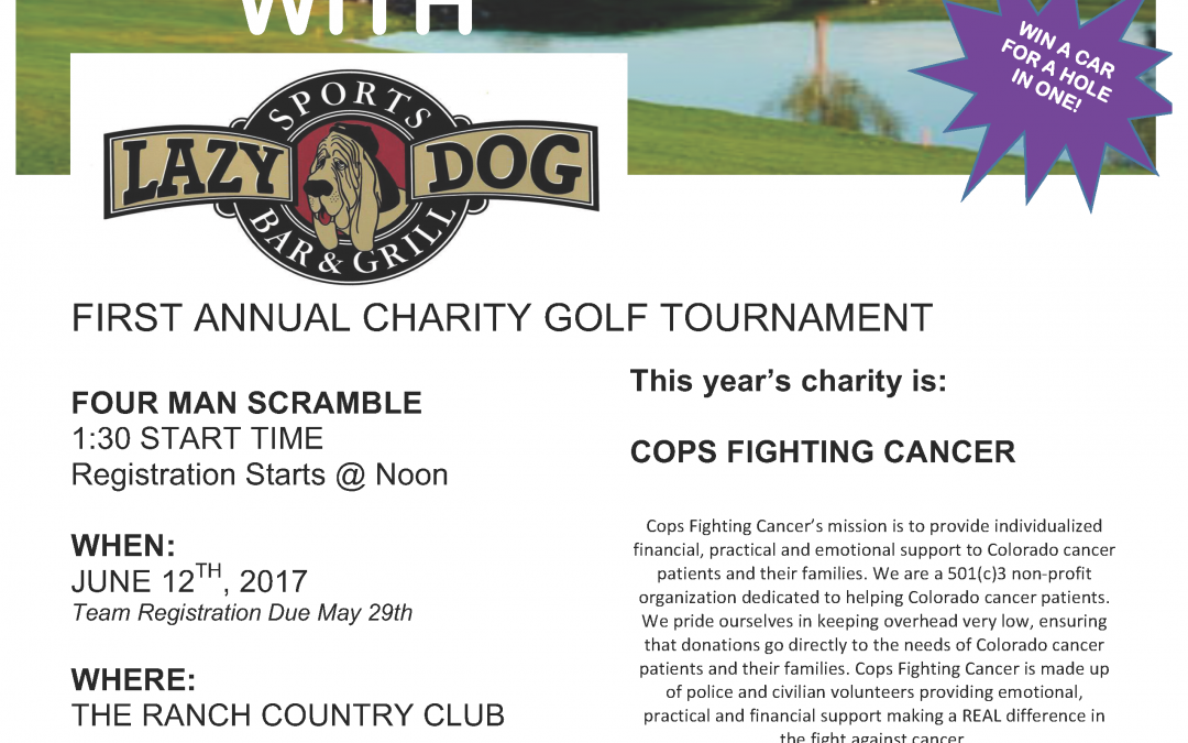 The Lazy Dog Charity Golf Tournament 2017